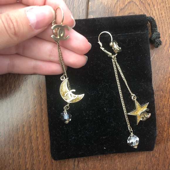 SOLD! Chanel CC Drop Earrings - Picture 3 of 9